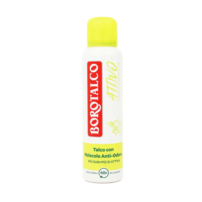 BOROTALCO ATTIVO DEODORANTE SPRAY PROFUMO DI CEDRO e LIME 150 ML
