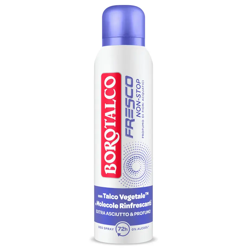 BOROTALCO DEODORANTE SPRAY FRESCO NON STOP FIORI ACQUATICI 150 ML