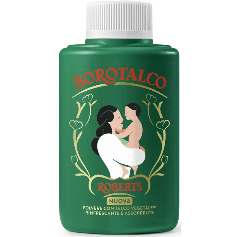 BOROTALCO TALCO POLVERE VEGETALE BARATTOLO 140 Grammi