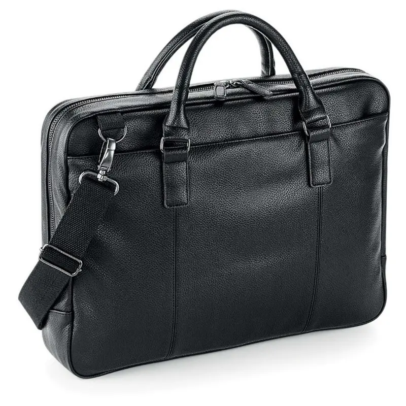 Borsa Per Notebook 15.6" Qd892 Nero Unisex Ecopelle