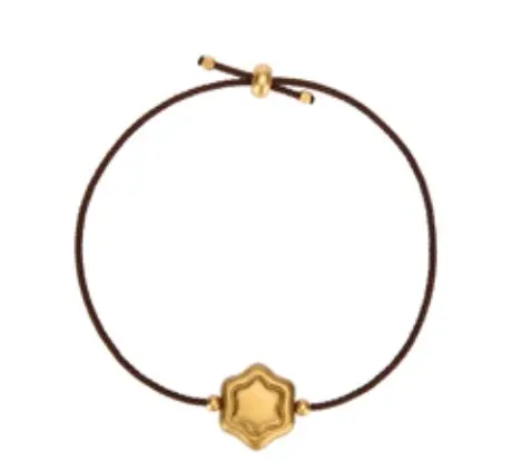 Bracciale con stella in ceramica | Rohome