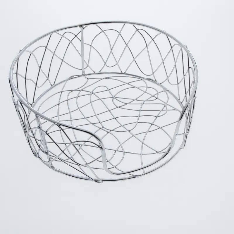Brandani – Porta Piatti Arruffato Metal Ø 23,5 cm – Design Naturale