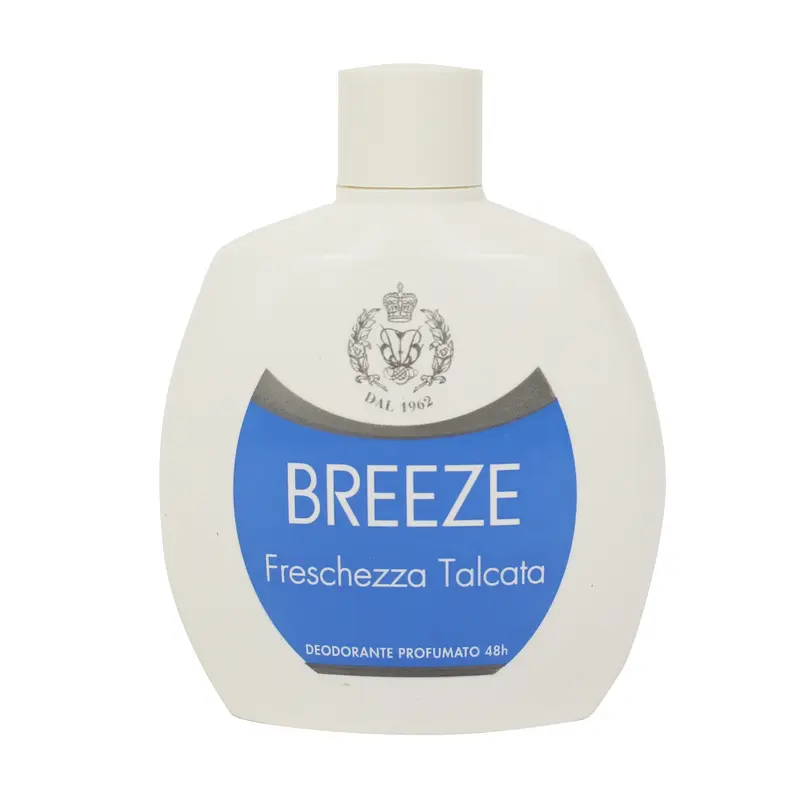BREEZE DEODORANTE SQUEEZE FRESCHEZZA TALCATA 100 ML