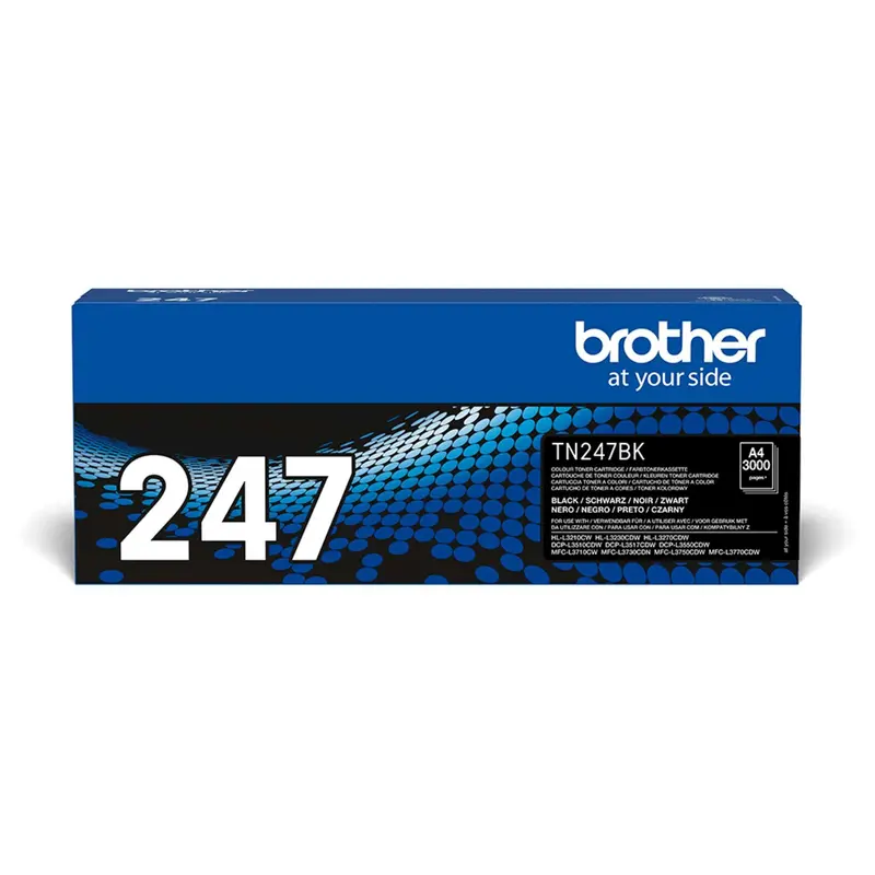 Brother TN-247BK cartuccia toner 1 pz Originale Nero