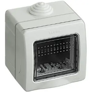 BTICINO   25502     CONTENITORE PARETE IP55 2 MODULI