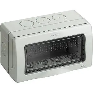 BTICINO   25504    CONTENITORE PARETE IP55 4 MODULI