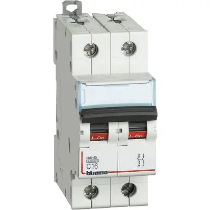 BTICINO   FA81NC16      INTERRUTTORE MAGNET. 1P+N 16A 4,5KA CURVA C