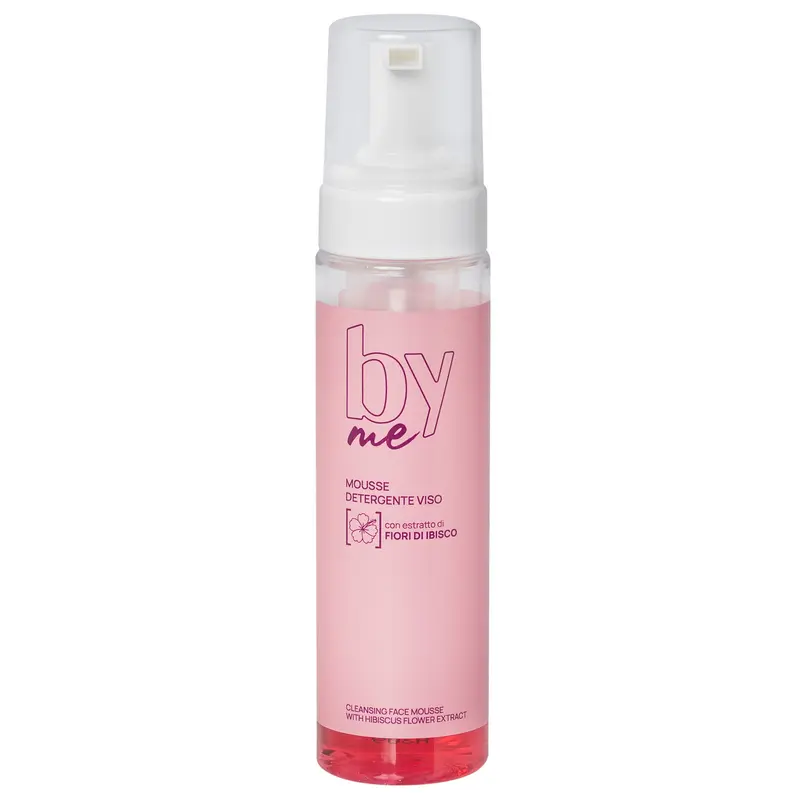 ByME MOUSSE DETERGENTE VISO CON ESTRATTO DI FIORI D'IBISCO 200 ML