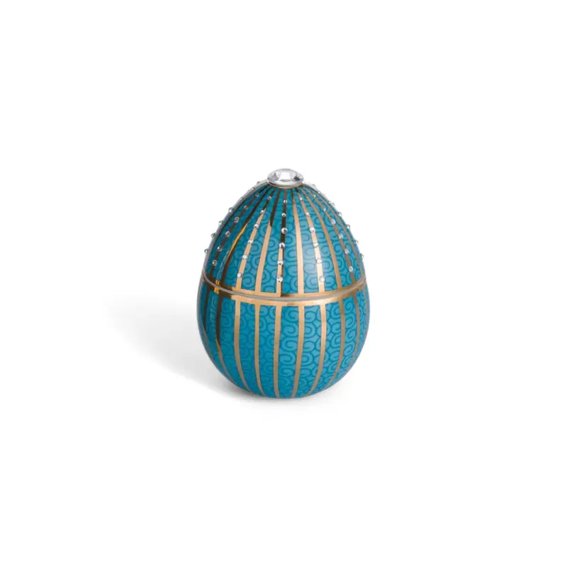 Candela Uovo - Azzurro dorato