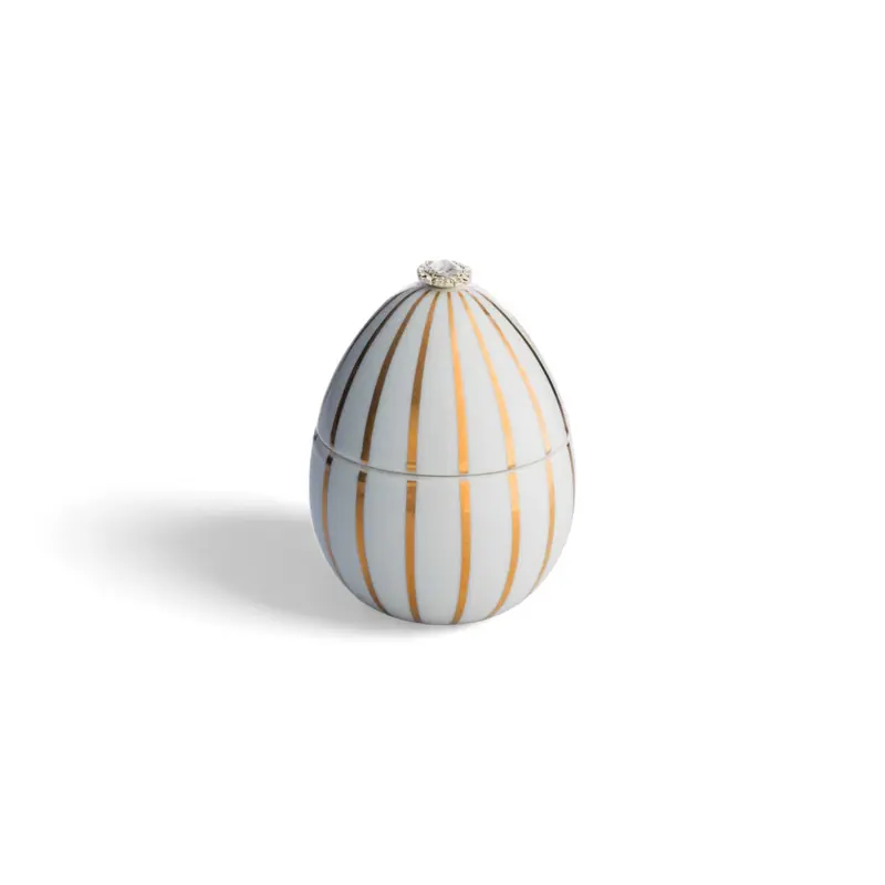 Candela Uovo - Bianco dorato