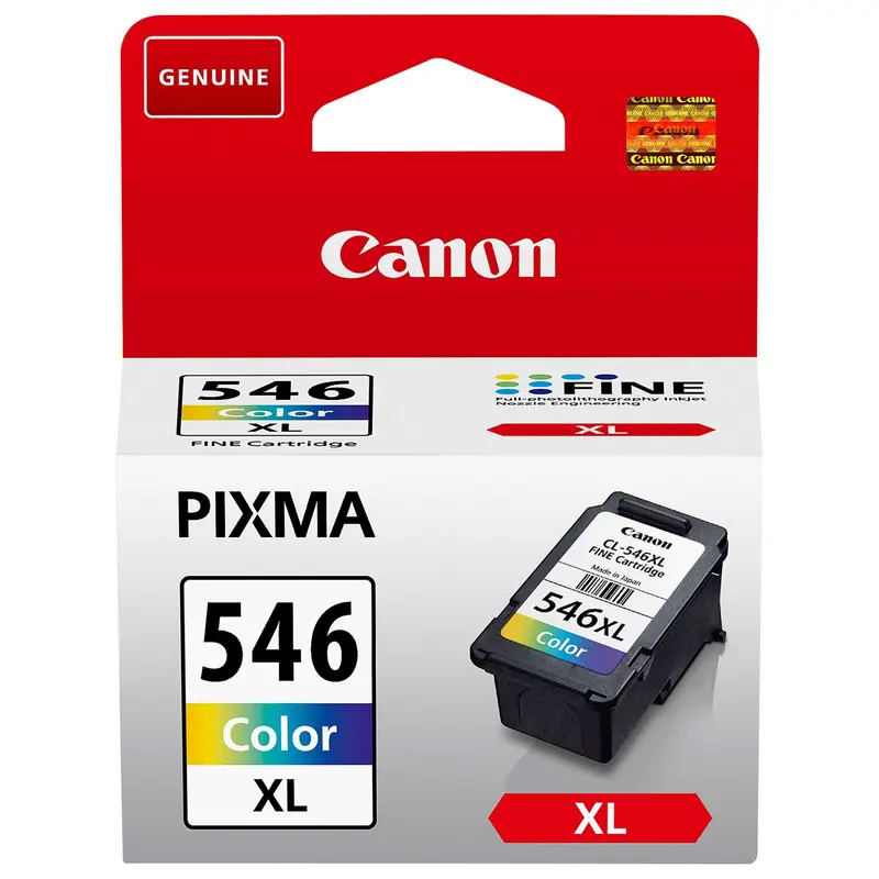 Canon Cartuccia d'inchiostro a colori a resa elevata CL-546 XL C/M/Y