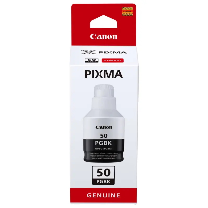 Canon GI-50 PGBK, Resa elevata, Flacone d'inchiostro, Nero