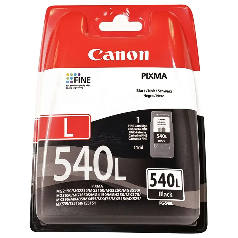 Canon PG-540L cartuccia d'inchiostro 1 pz Originale Resa standard Nero