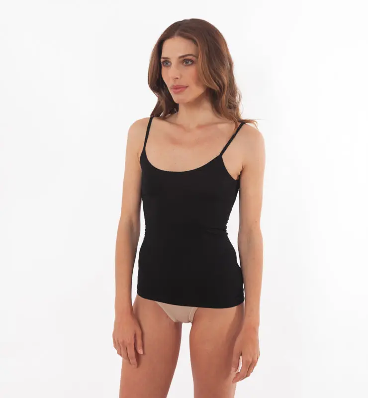 Canotta a spallina fina in TENCEL