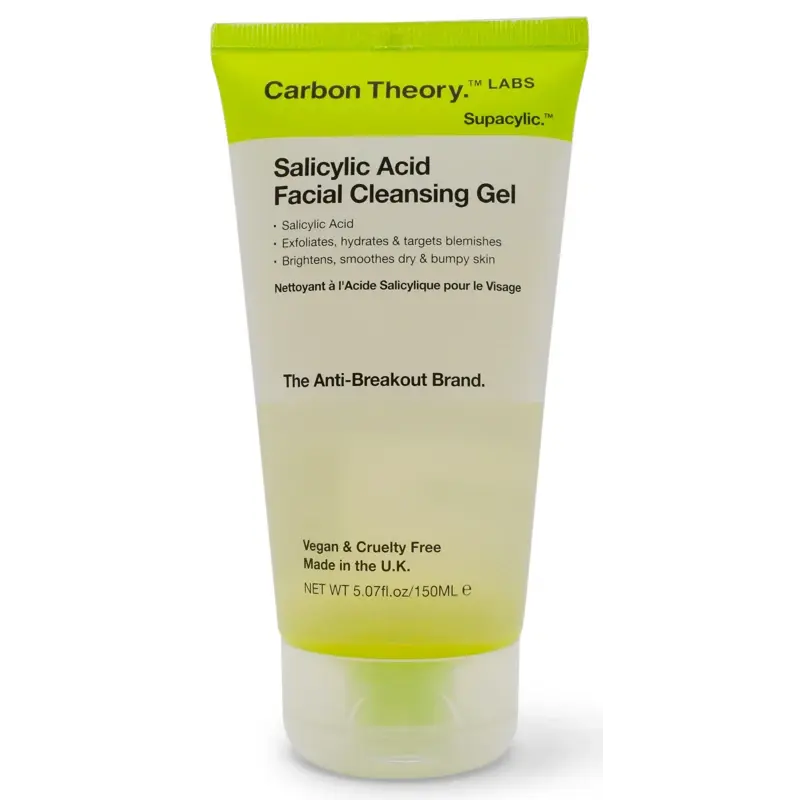 CARBON THEORY SALICYLIC ACID FACIAL CLEANSING GEL 150 ML