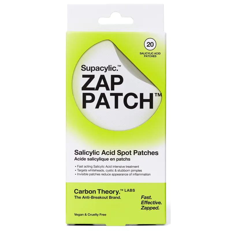 CARBON THEORY ZAP PATCH SALICYLIC ACID SPOT PATCHES 20 PEZZI