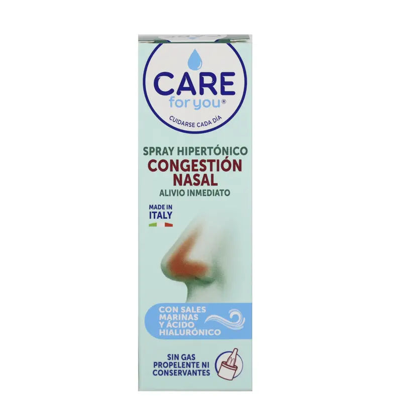 CARE FOR YOU SPRAY NASALE DECONGESTIONANTE PER PULIZIA PROFONDA DELLE FOSSE NASALI 20ML