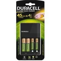 Caricabatterie Duracell CEF14 Mini Charger AA/AAA - 2 Posti con Batterie Incluse
