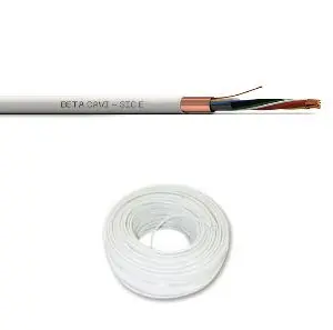 CAVO ANTINTRUSIONE SCHERMATO 2X0,50+2X0,22MMQ