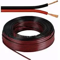 CAVO PIATTO ROSSO/NERO 2X1,5MMQ