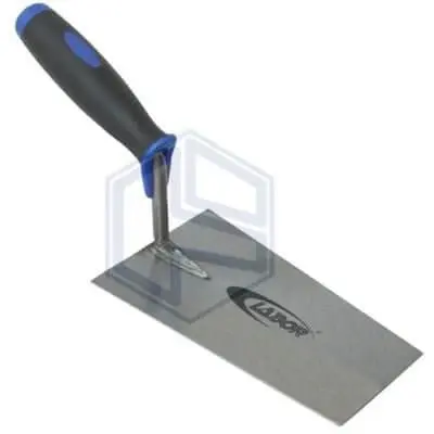 Cazzuola Acciaio Punta Quadrata LAFERRAMENTA 40005 Labor - 160mm Manico Bimateriale