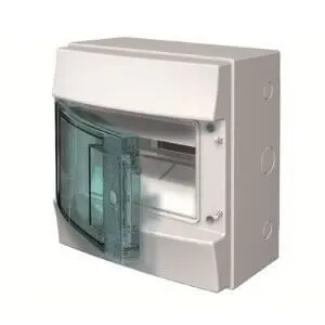 Centralino ABB Mistral65 65P08X12 IP65 - Quadro Elettrico 8 Moduli Parete Compatto Civile