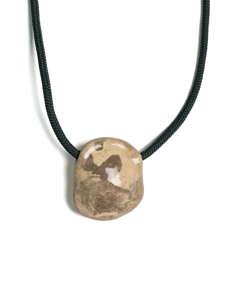 Ceramic Statement Necklace – Dream Pendant