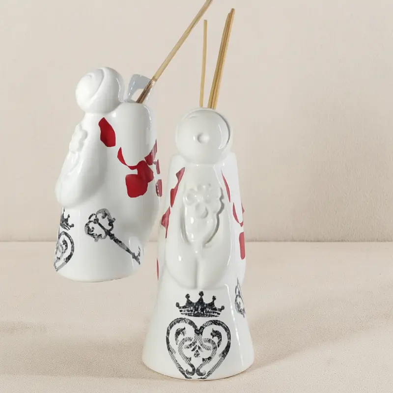 Ceramiche Viva – Diffusore Porcellana Angelo Profumatore Ambiente 16cm