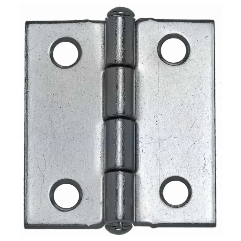 Cerniera Mezza Larga Pesante Perno Fisso In Acciaio Zincato Mm. 70X50 - 24 Pz