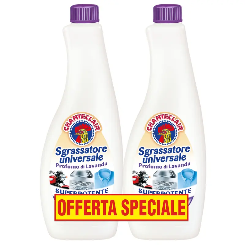 CHANTECLAIR SGRASSATORE RICARICA LAVANDA 2 PEZZI DA 600 ML