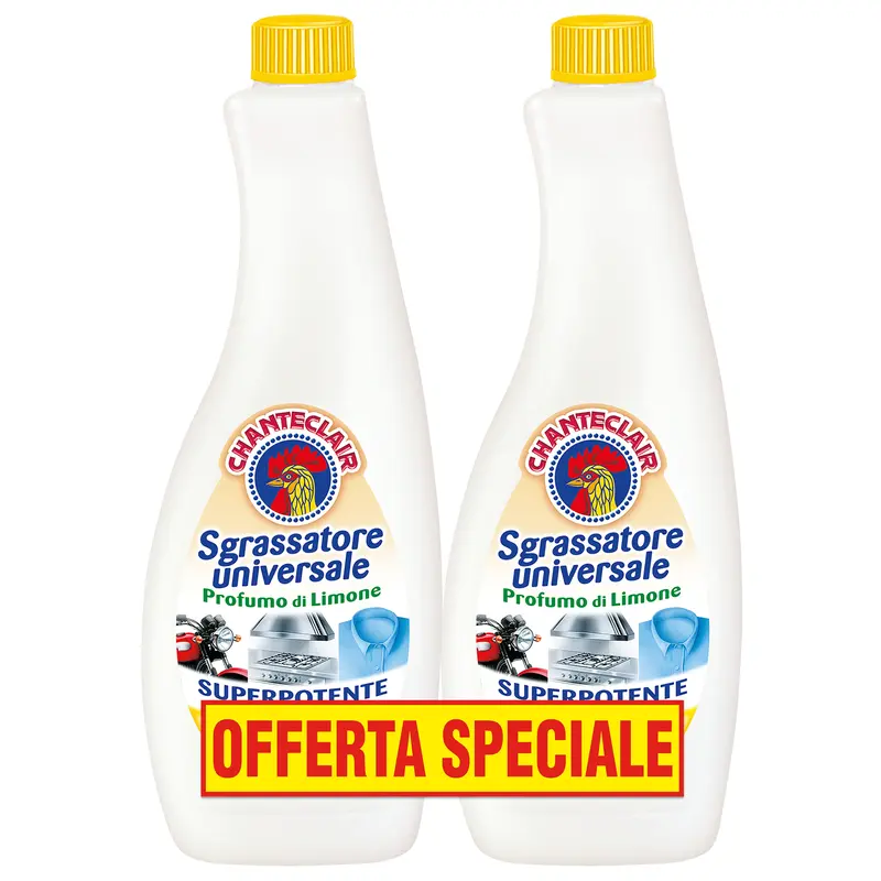 CHANTECLAIR SGRASSATORE RICARICA LIMONE 2 PEZZI DA 600 ML