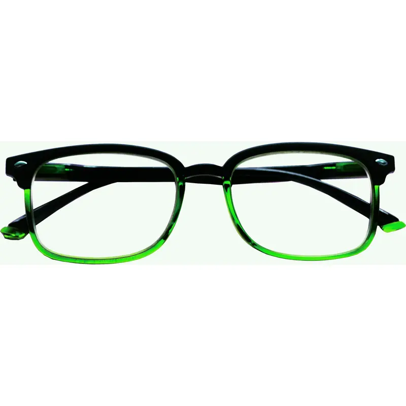 CHARRO NERO-VERDE +1,00 OCCHIALI LETTURA HAWAII