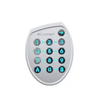 Chiave Elettronica Antivandalo COMELIT SKB Codice Zamak IP54 - 100 Codici Tasti LED RS485 Professionale