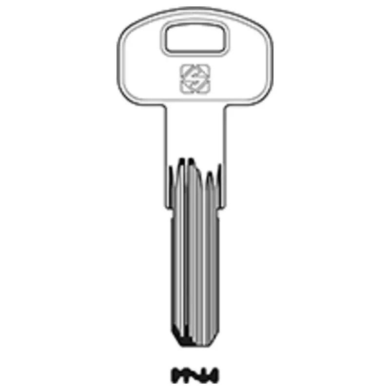 Chiavi Silca Punzonate Scm5R Olc (Evok1) - 5 Pz