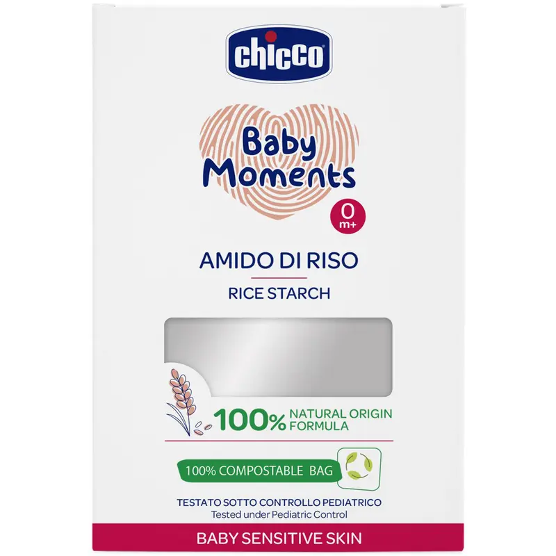 CHICCO BABY MOMENTS AMIDO DI RISO SENSITIVE SKIN 250 grammi