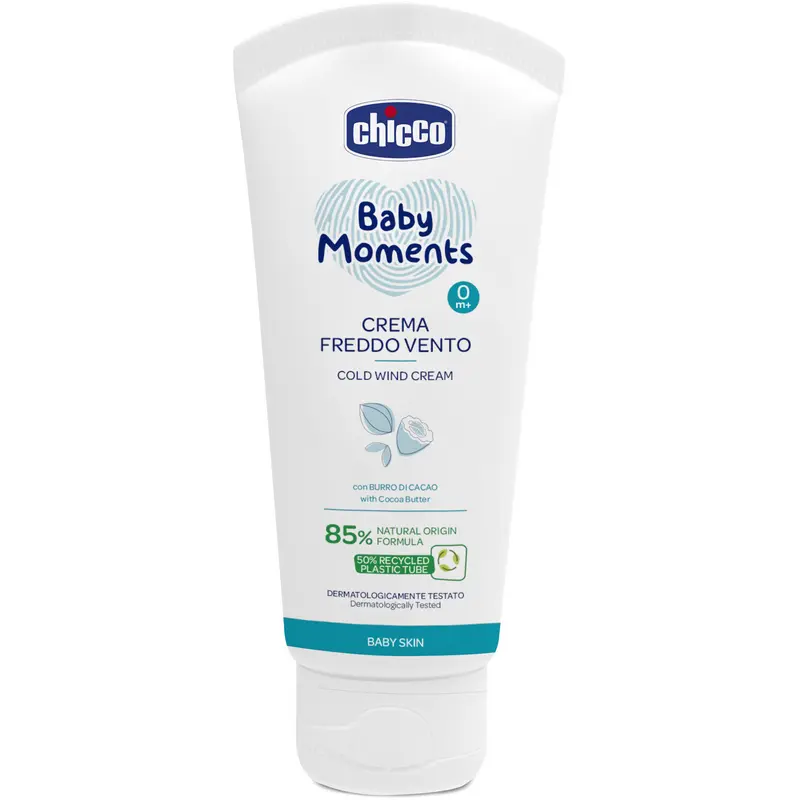 CHICCO BABY MOMENTS CREMA FREDDO VENTO CON BURRO DI CACAO TUBO 50 ML