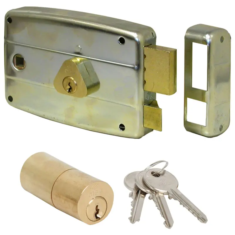 Cisa 50571 60 Mm Dx Serratura Appl. Ferro Quadro Man.