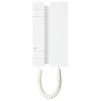 Citofono Comelit 2738W/A Basic Serie Mini - Cornetta Simplebus 2 Servizi