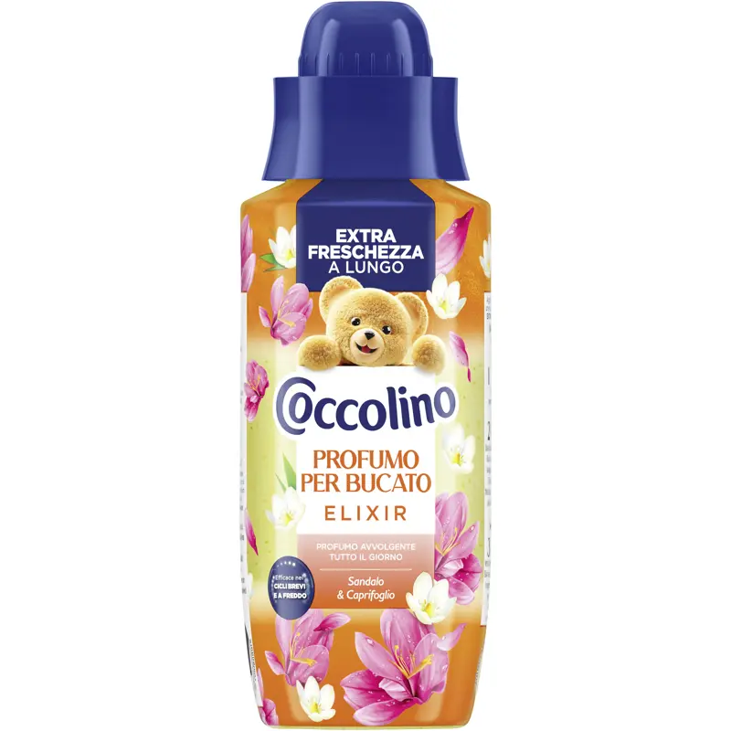 COCCOLINO PROFUMO PER IL BUCATO ELIXIR SANDALO & CAPRIFOGLIO 342 ML