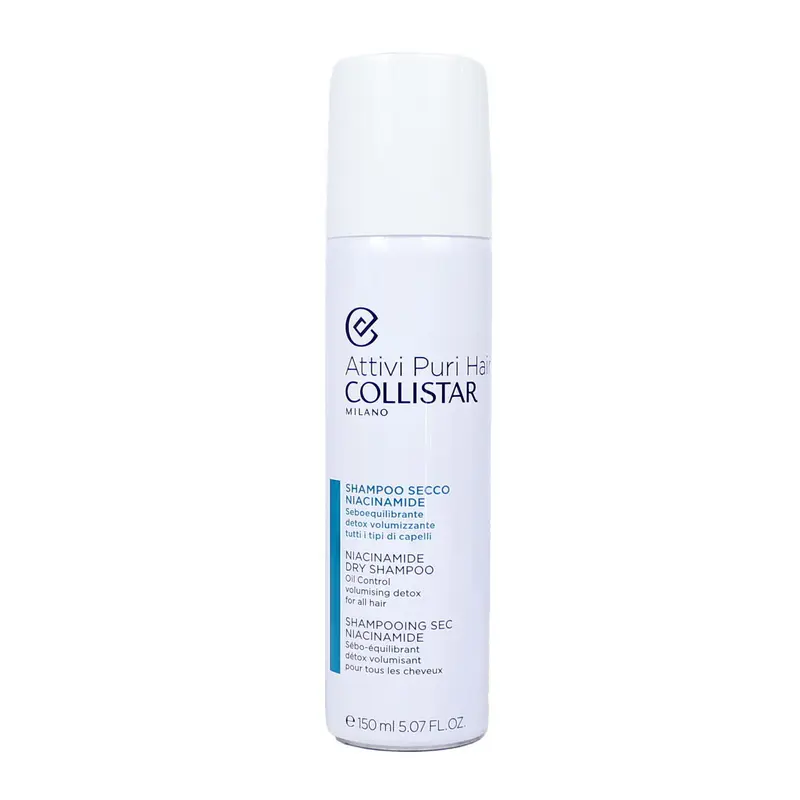 COLLISTAR HAIR SHAMPOO SECCO NIACINAMIDE SEBOEQUILIBRANTE DETOX VOLUMIZZANTE 150 ML