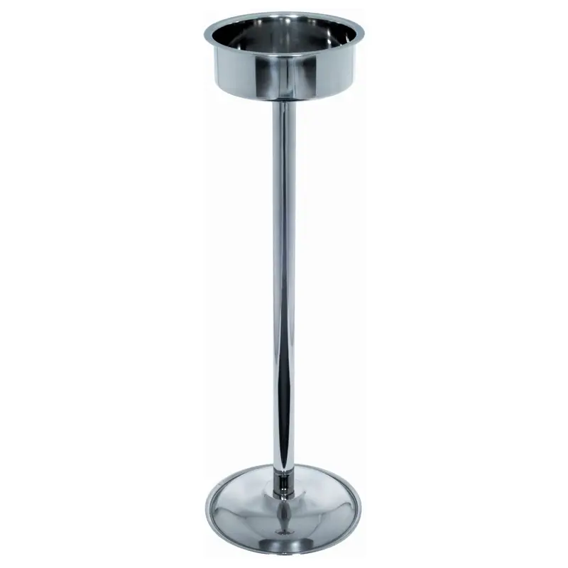 Colonna porta secchiello in acciaio inox Cm 22x75