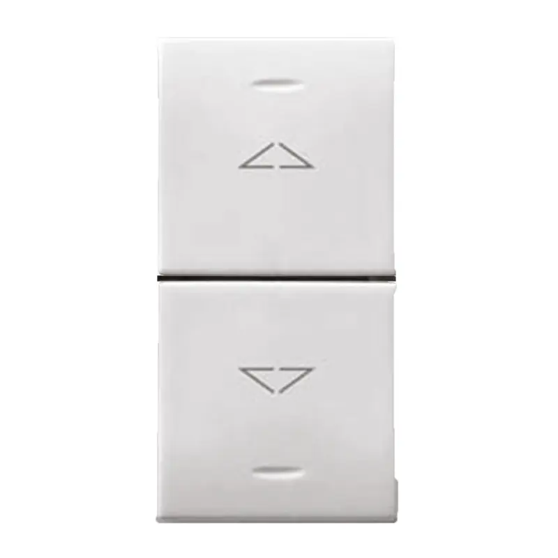Commutatore AVE 441052 Bianco 2P 10A 3 Posizioni 1 Modulo - Domus Touch