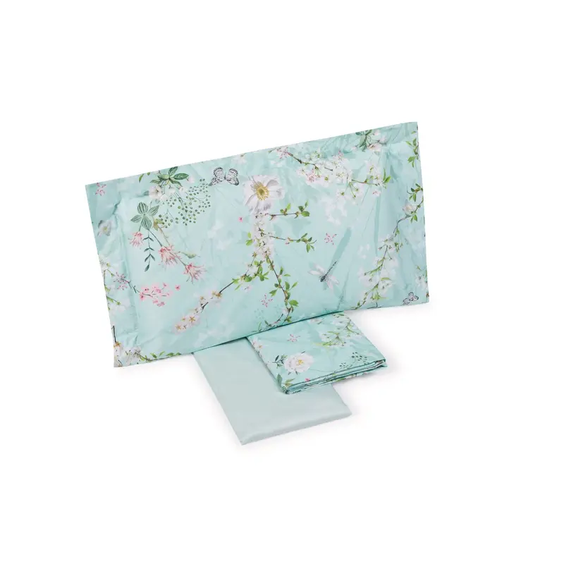 Completo Lenzuola Mirabello Dream Floreale in Raso di cotone