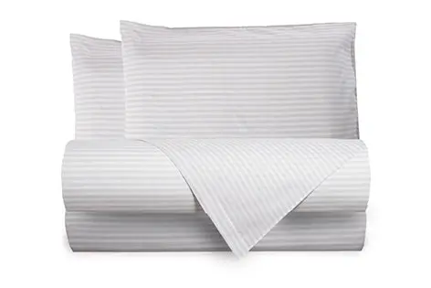 Completo letto lenzuola in cotone made in italy RIGHINO GRIGIO