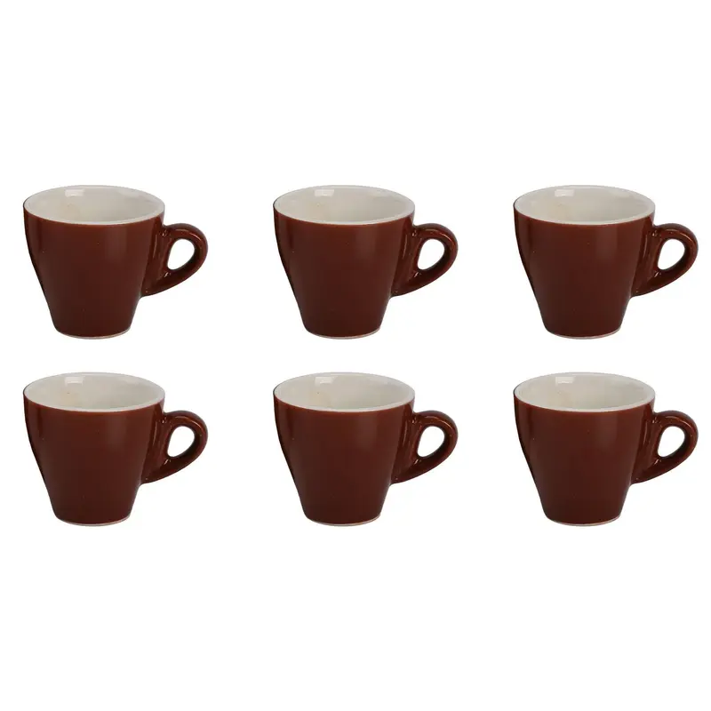 Confenzione 6 Tazze Caffe' Senza Piattino Billy 25360