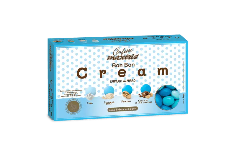 Confetti Maxtris Bon Bon Cream Sfumato Celeste | Rohome