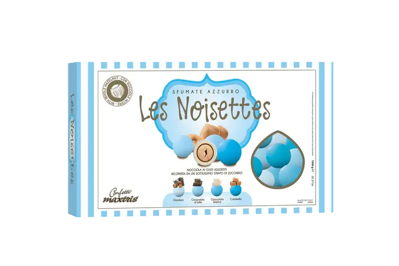 Confetti Maxtris Les Noisettes Sfumate Celeste | Rohome