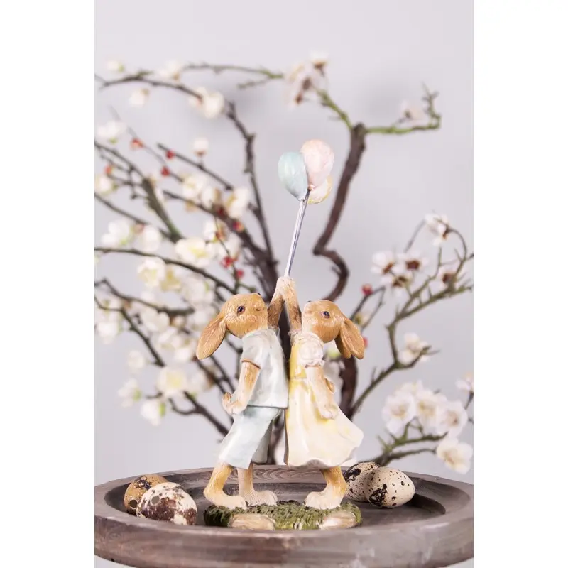 Coniglietti con palloncino