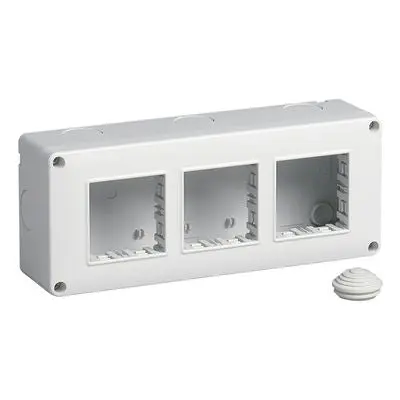 Contenitore VIMAR Serie PLANA 14813 - Da Parete IP40 6 Moduli 3x2