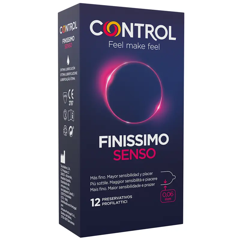 CONTROL PRESERVATIVI FINISSIMO SENSO 12 PZ